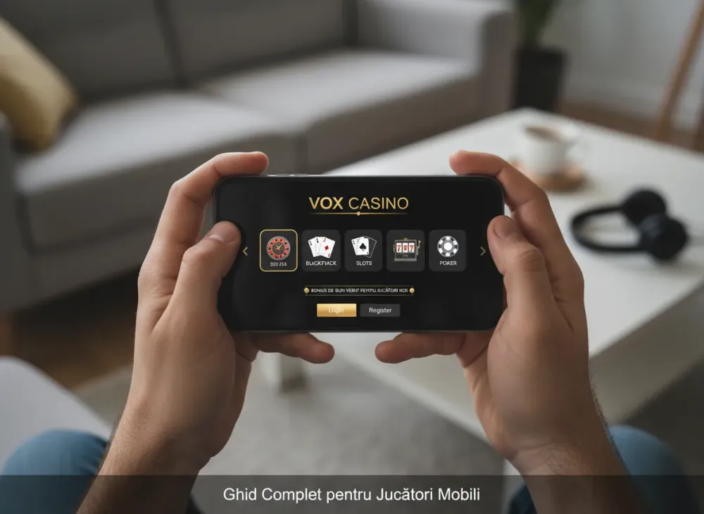 Vox casino app - Ghid complet pentru jucători mobili