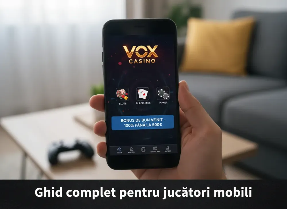 Vox casino app - Ghid complet pentru jucători mobili